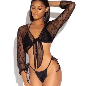 3 piece swim suit bikini